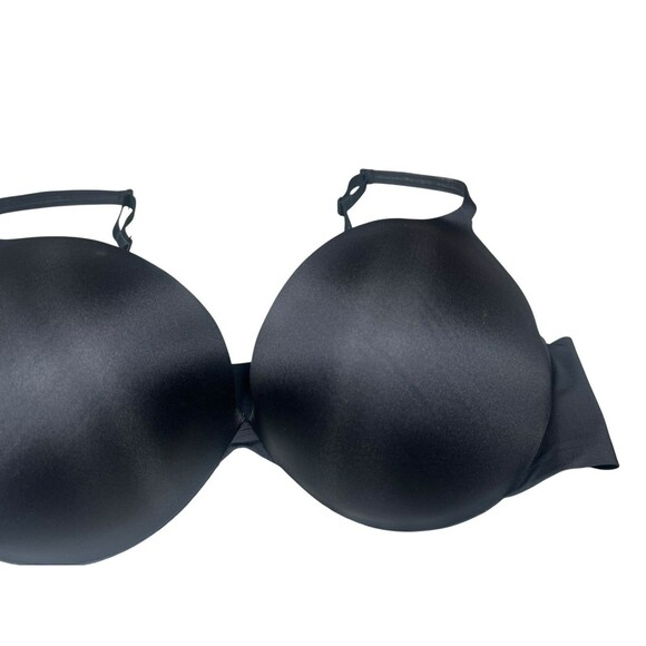 Skims Ultimate Teardrop Push-Up Plunge Bra 44C Black Seamless Lift & Smooth Fit - Picture 4 of 9